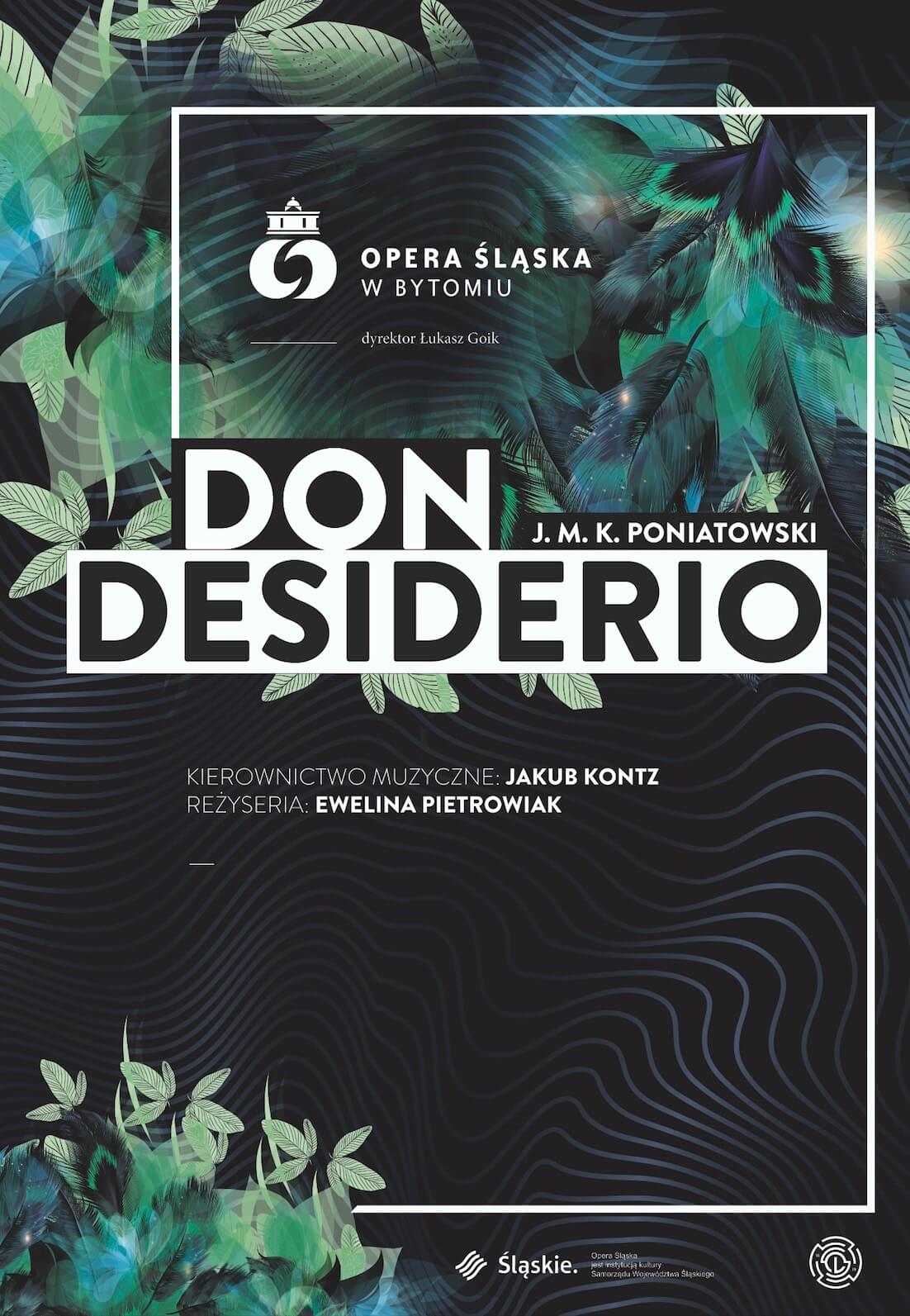 Plakat-Don Desiderio-Opera Śląska